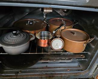 Copper cookware