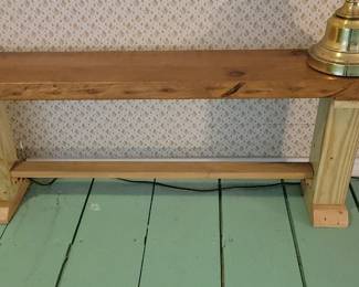 Handmade bench