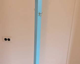 Painted coat tree