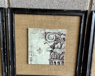 Framed and Decorated Tiles
