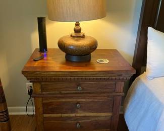 2 of 2 J.J. Ashley Nightstand and Lamp
