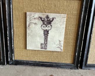 Framed and Decorated Tiles
