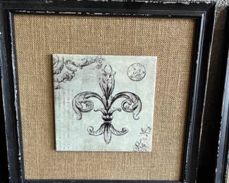 Framed and Decorated Tiles