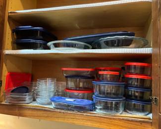 Glass food storage