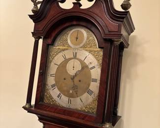 Antique grandfather clock