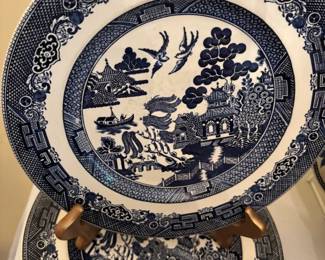 Blue Willow plates
