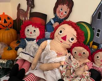 Raggedy Ann Dolls