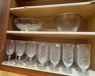 Crystal glassware