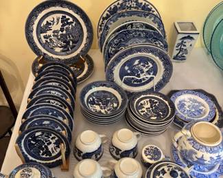 Blue Willow Dishes