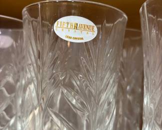 Crystal glassware