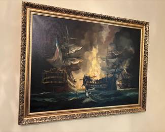 Unique ship artwork