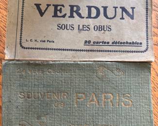 Vintage postcards paris, WW1