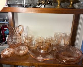 Pink Depression Glass