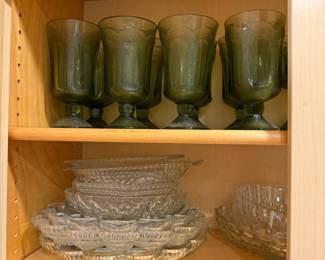 Green glassware