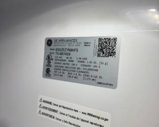 G.E. Stainless Steel French Door Refrigerator 
