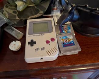 Gameboy (one of two) and games
