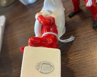 Napco musical elf figurine 