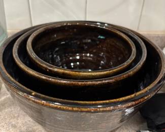Pottery bowls