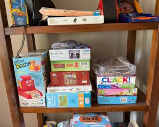 Games - Don't Spill the Beans; Puzzles; Bingo