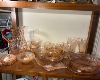 Pink Depression Glass
