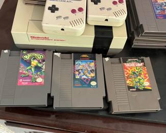 Vintage Nintendo games