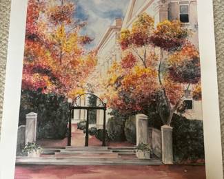 UGA Arches Poster