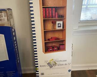 ready to assemble presswood book shelving