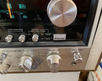 Sansui 9090DB Stereo receiver working