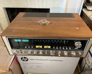 Sansui 9090DB Stereo receiver working