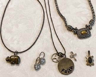 Brighton necklace & sterling silver jewelry