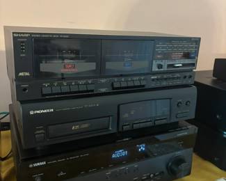 Sharp, Pioneer, Yamaha