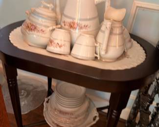 White Porcelain Tea and Coffee Service Set