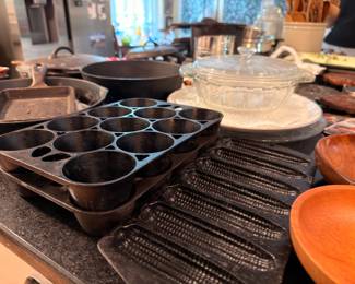 Cast Iron Baking Pans Glass Casserole Dishes Kitchen Bakeware