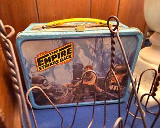 Vintage Star Wars Empire Strikes Back Metal Lunchbox Iron Candle Holder
