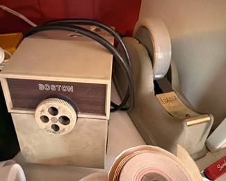 Boston Electric Pencil Sharpener Vintage Office Equipment Supplies Industrial