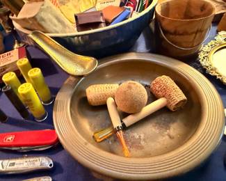 Vintage Corkscrews Bottle Openers Swiss Army Knife Brass Mortar Pestle