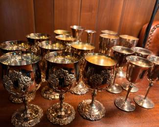 Silverplate Goblets and Chalices Collection