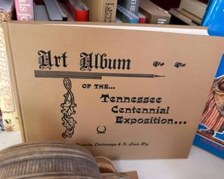 Art Album Tennessee Centennial Exposition Antique Book Souvenir Nashville
