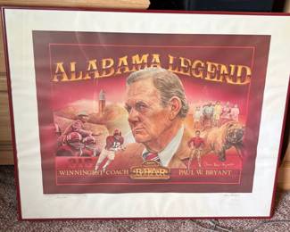 Bear Bryant Poster