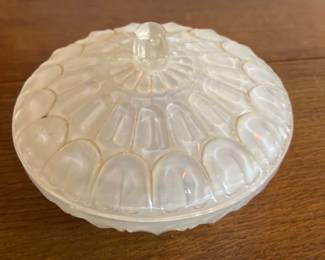 Milk Glass Dish