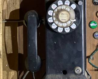 Vintage Rotary Pay Phone