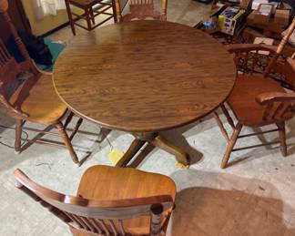 Table and 4 chairs