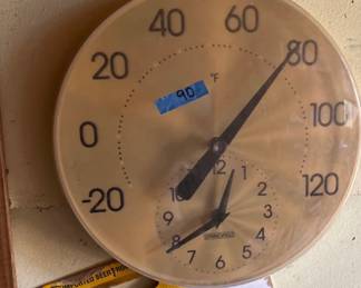 Clock Thermometer