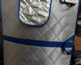 Dry sauna box tent.