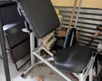 Massage chair (portable, comes with various attachments and storage bag).