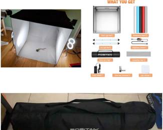 Photography light box studio for product photography.