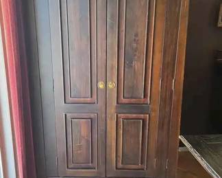 HY105VAntique Solid Wood Armoire Pickup in Fallbrook