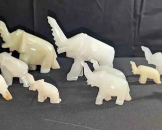 CT350Carved Elephants For Good Luck