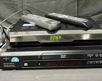 CT351Sony DVD Player And Samsung Home Network Cable Box