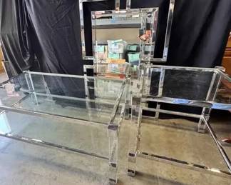 CT308Modern Glam Table Set